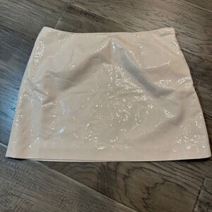 NWT A New Day Sequin Mini Skirt Party Cocktail Sparkly Lined Size 12
